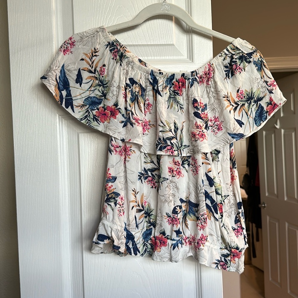 Tropical Floral Top